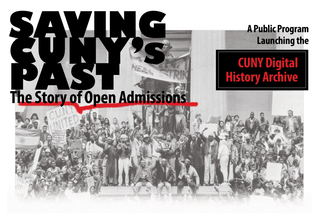 Saving CUNY's past, April 9th event